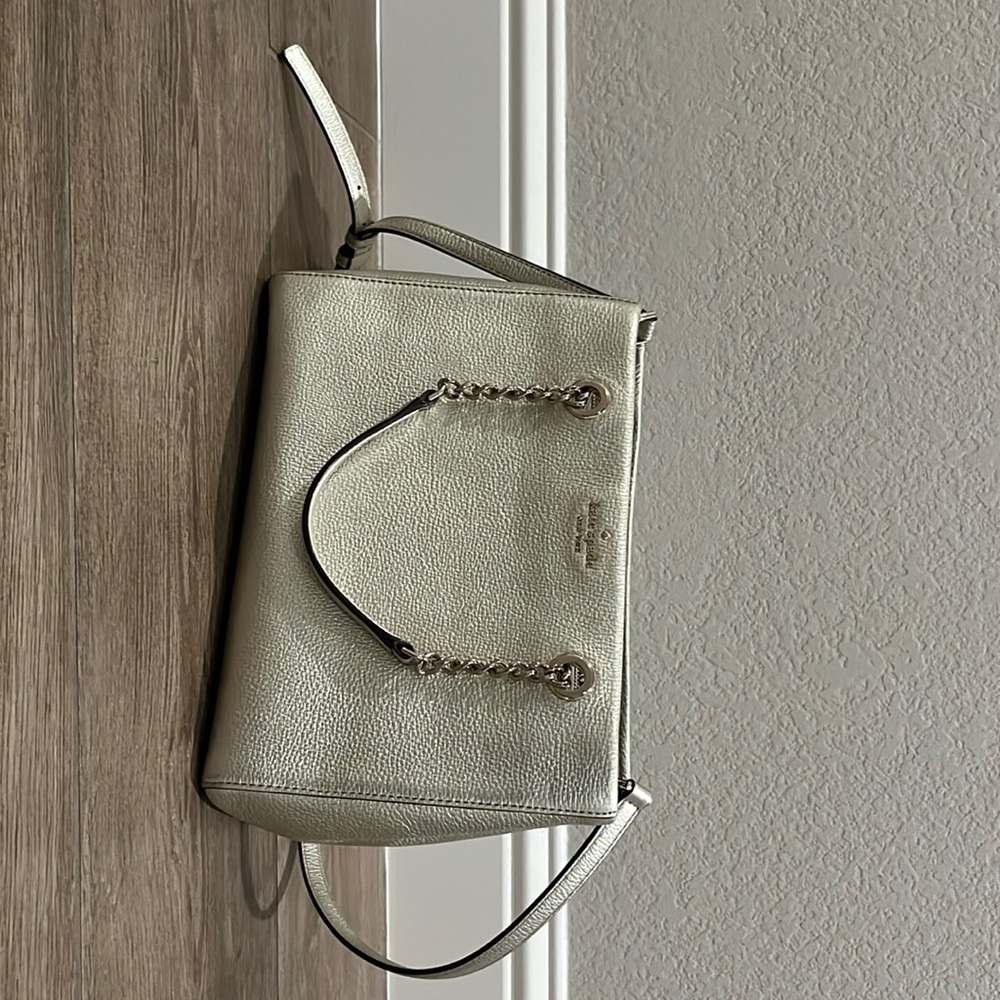 Kate Spade silver Satchel Bag